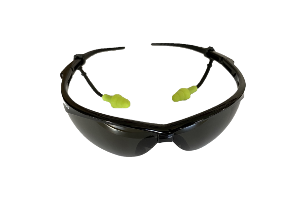 27DB hearing protector with hanger Safety Glasses Attachment - Image 2